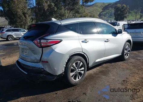 2017 Nissan Murano Sv from USA, damaged, VIN 5N1AZ2MG9HN111072